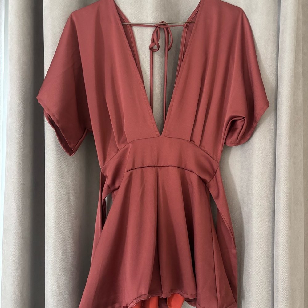 Lucy In The Sky V-Neck Romper